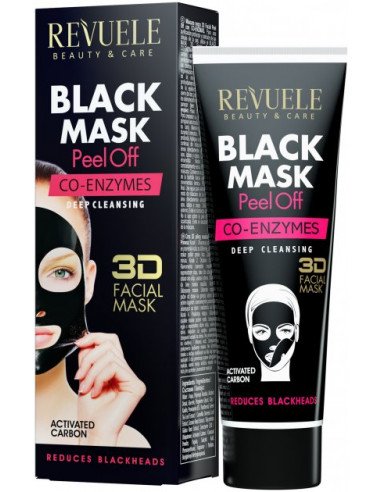 Revuele 3D Чорна маска Peel Off...
