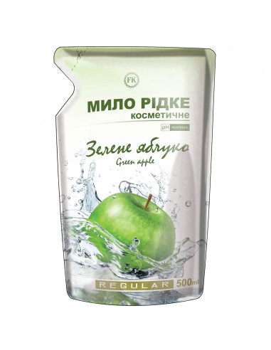 Мило рідке REGULAR косметичне "Зелене...