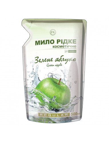 Мило рідке REGULAR косметичне "Зелене...