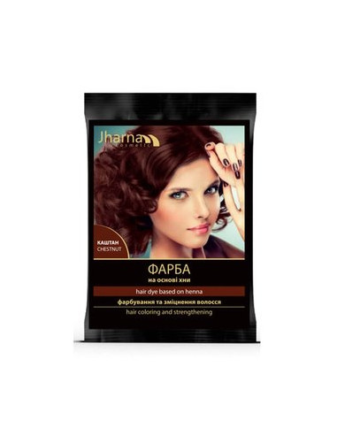 Jharna Фарба на основі хни Каштанова