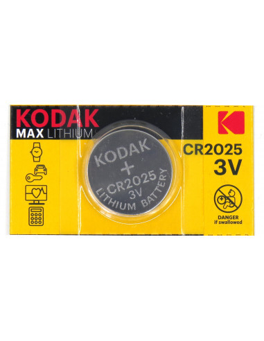 Батарейка KODAK MAX lit. CR2025 bl