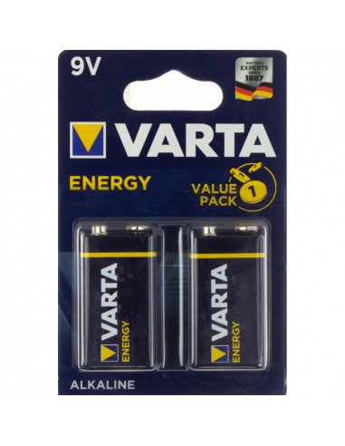 Батарейка VARTA ENERGY 6F22 bl