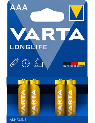 Батарейка VARTA LONGLIFE AAА LR3 bl