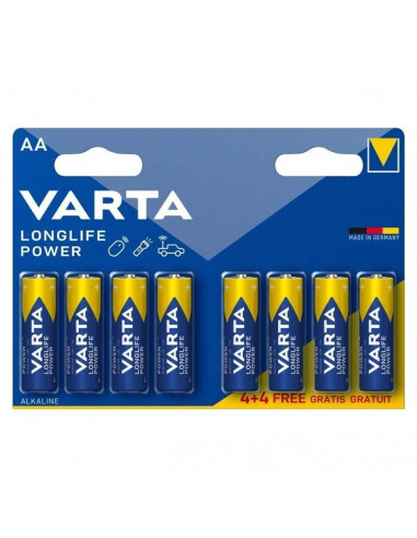 Батарейка VARTA LONGLIFE Power (6+2)...