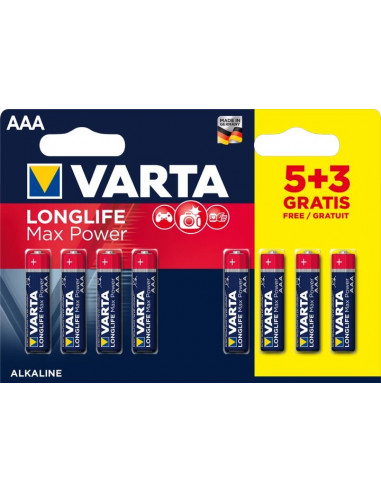 Батарейка VARTA Max Power ААА (5+3)...