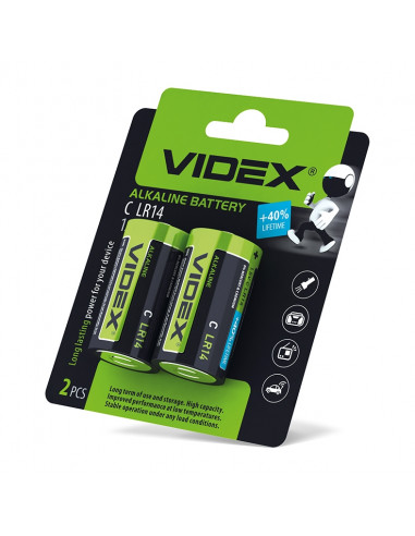 Videx Батарейка VIDEX LR14 bl2