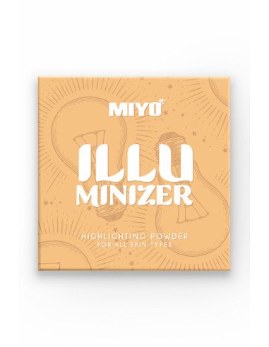 MIYO Пудра-хайлайтер для обличчя та тіла