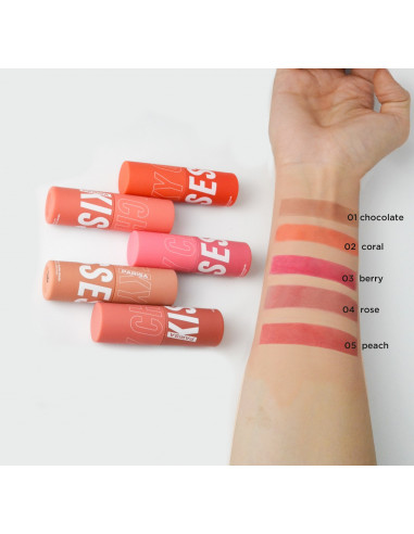Parisa Cosmetics Румяна-блеск BASE4U...