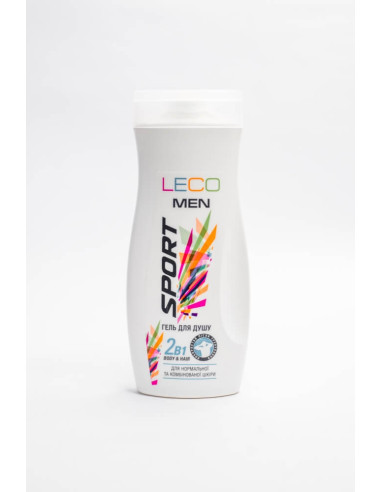 LECO Гель для душу для чоловіків «Спорт»
