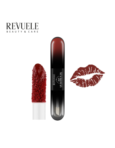 Revuele Блеск и масло 2в1 для губ Lip...