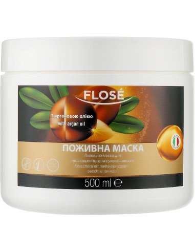 FLOSE Маска поживна з аргановою олією...