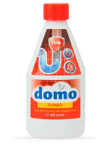 DOMO Гель для прочищення зливних труб...