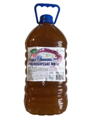 ДИВО Мило рідке господарське, 5 л пет