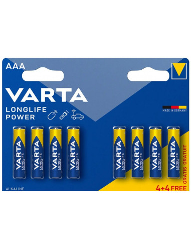 Батарейка VARTA LONGLIFE Power (6+2)...