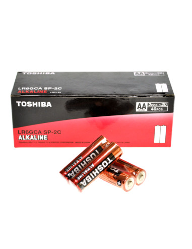 Батарейка TOSHIBA ALKALINE LR6