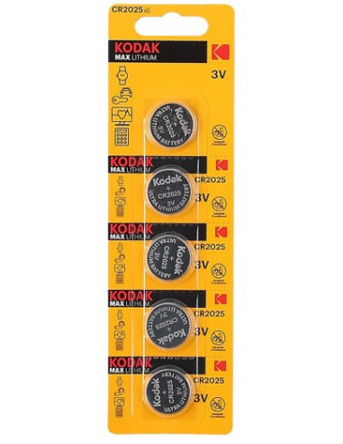 Батарейка KODAK MAX lit. CR2025 bl